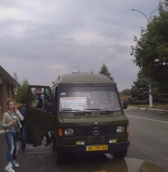 Водитель, выгнавший бойца АТО из маршрутки в Белгороде-Днестровском, лишился работы