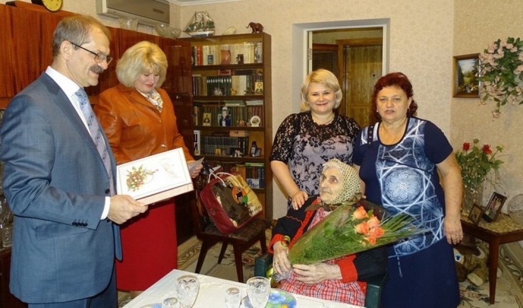 Жительница Измаила отпраздновала 100-летний юбилей