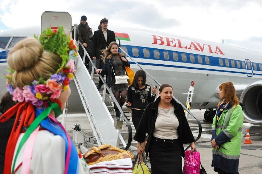 Белорусская авиакомпания запустила ежедневный рейс Минск – Одесса (фото)