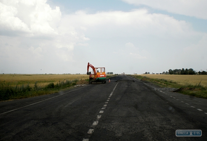 Реконструкция трассы Одесса – Рени продлится четыре года