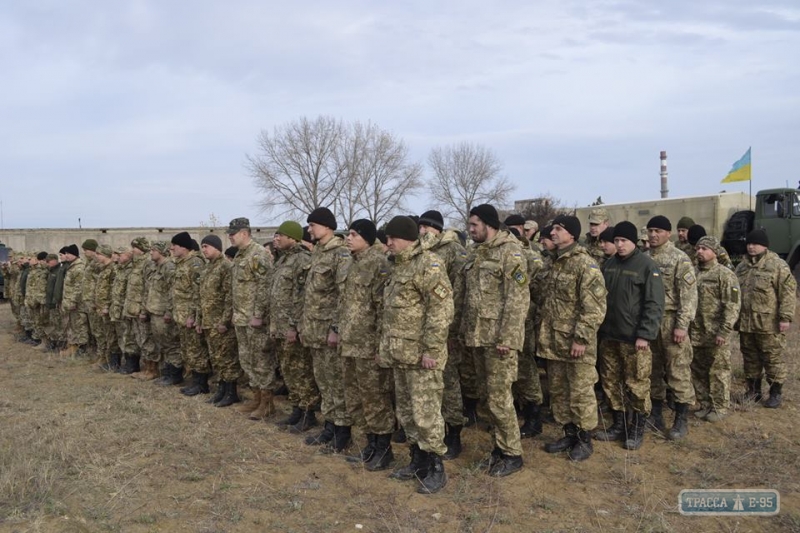 Белгород-Днестровский встретил артиллеристов, вернувшихся из зоны АТО