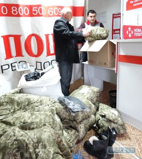 Волонтеры Великомихайловского района отправили бойцам АТО теплые вещи