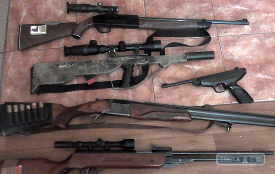 Полиция нашла арсенал оружия у жителя Белгорода-Днестровского