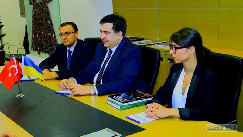 Саакашвили пригласил в Одессу бизнесменов из Турции