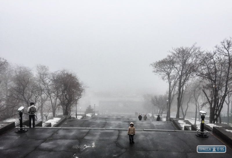 Туман внес коррективы в работу Одесского аэропорта