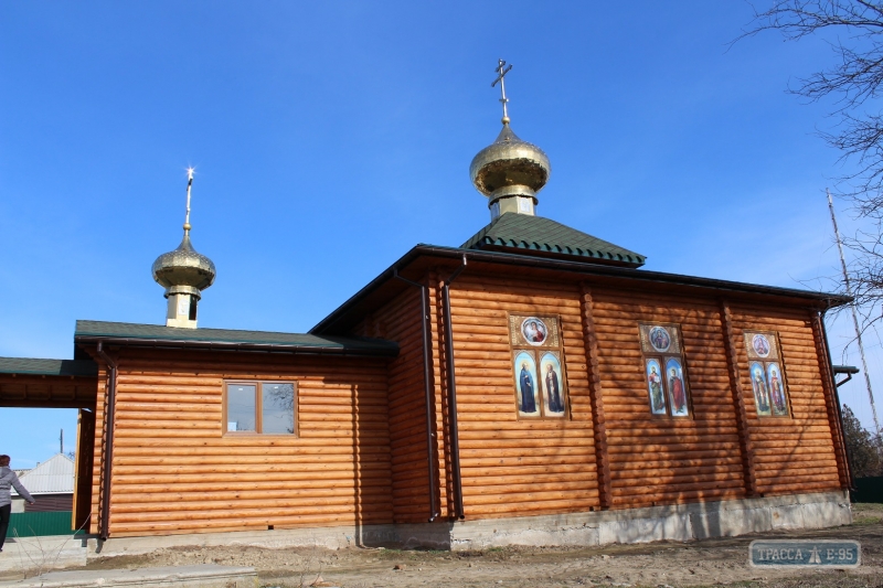 Торжественное освящение нового деревянного храма в Ренийском районе состоится весной