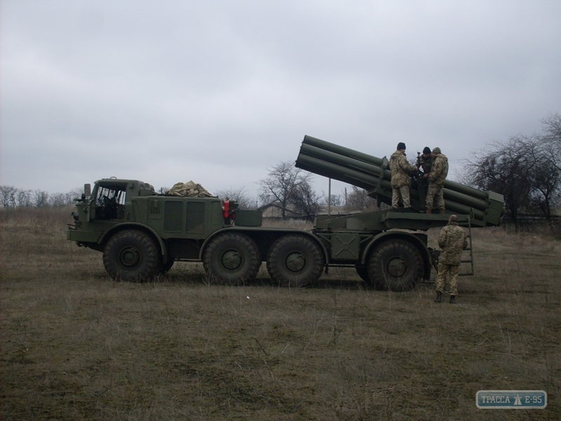 Реактивная артиллерийская часть ВМС разместилась в Беляевском районе и проводит учения