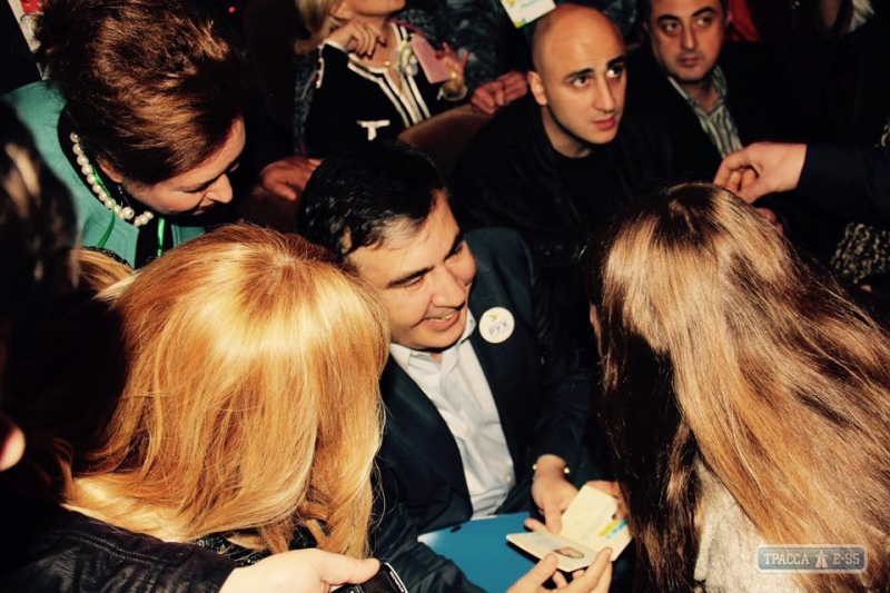 Саакашвили об отставке Яценюка: наша борьба дала первый результат