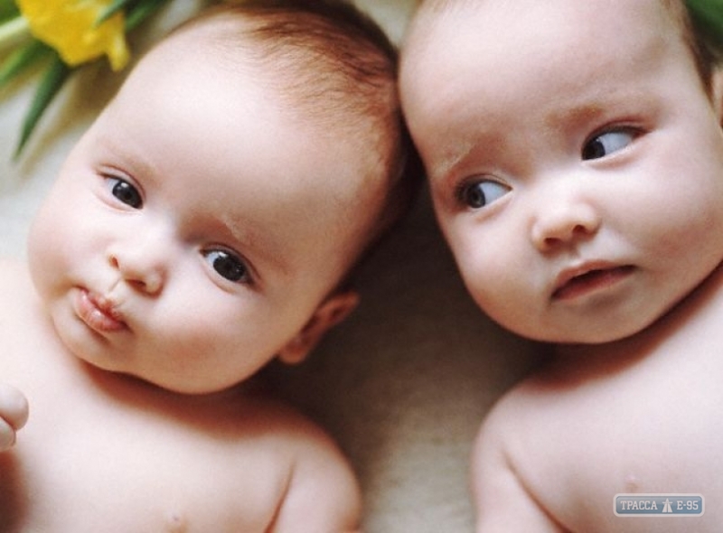 Пять пар близнецов родились на прошлой неделе в Одессе