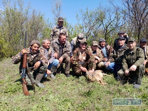Охота на волков началась в Березовском районе Одесской области