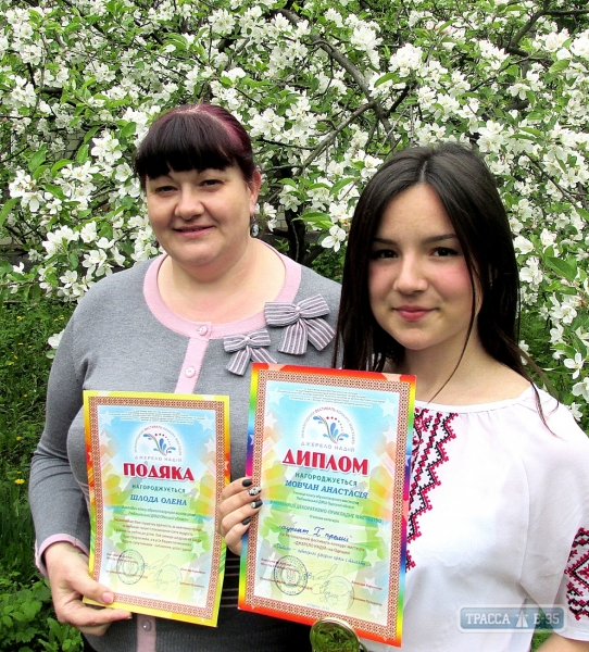 Юная жительница Любашевки стала победительницей сразу двух творческих фестивалей