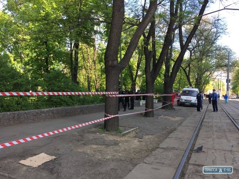 Около Куликова поля в Одессе умер мужчина