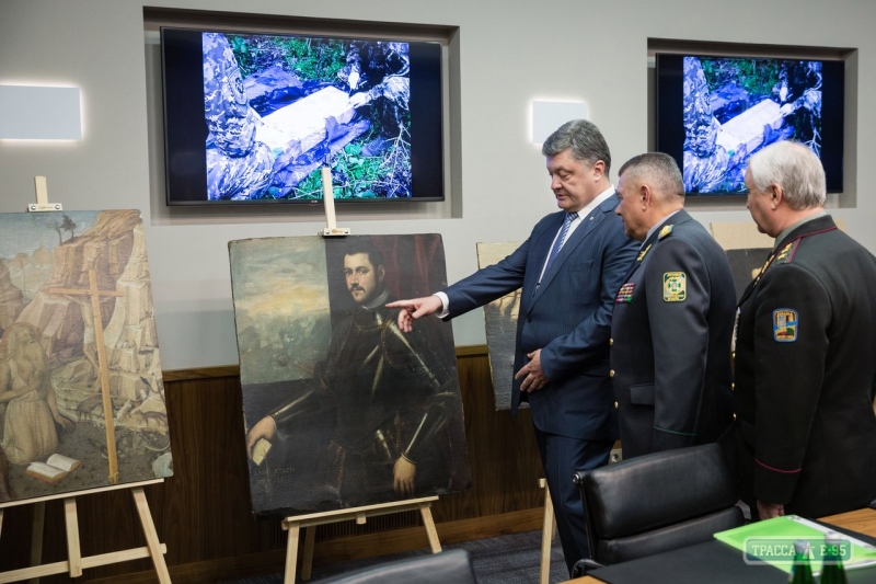 Пограничники нашли в Одесской области украденные в Италии картины стоимостью 16 млн евро
