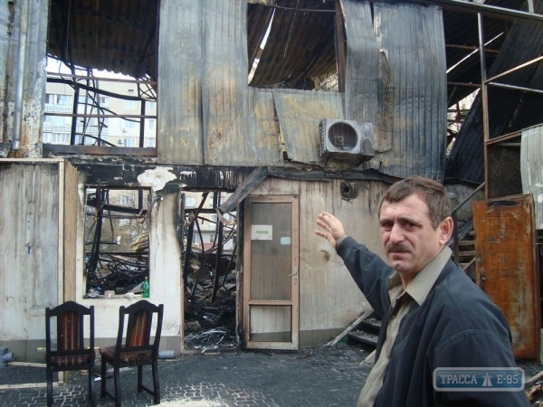 Музей футбола в Одессе, уничтоженный огнем, будет восстановлен ко Дню города 