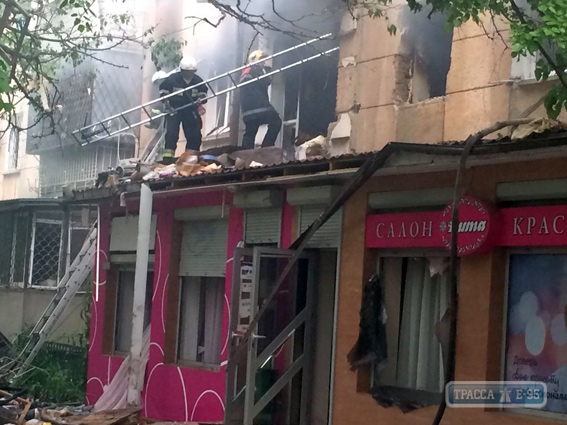 Один человек погиб, четыре пострадали в результате взрыва в Одессе (фото)