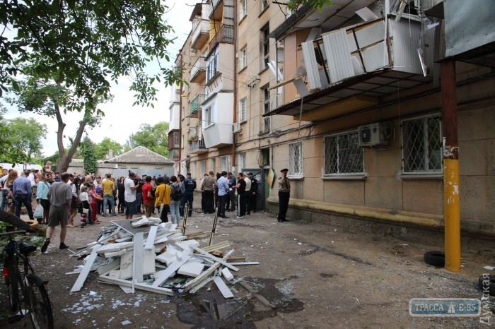 Семь квартир пострадали от взрыва в Одессе. Среди раненых – 6-летняя девочка