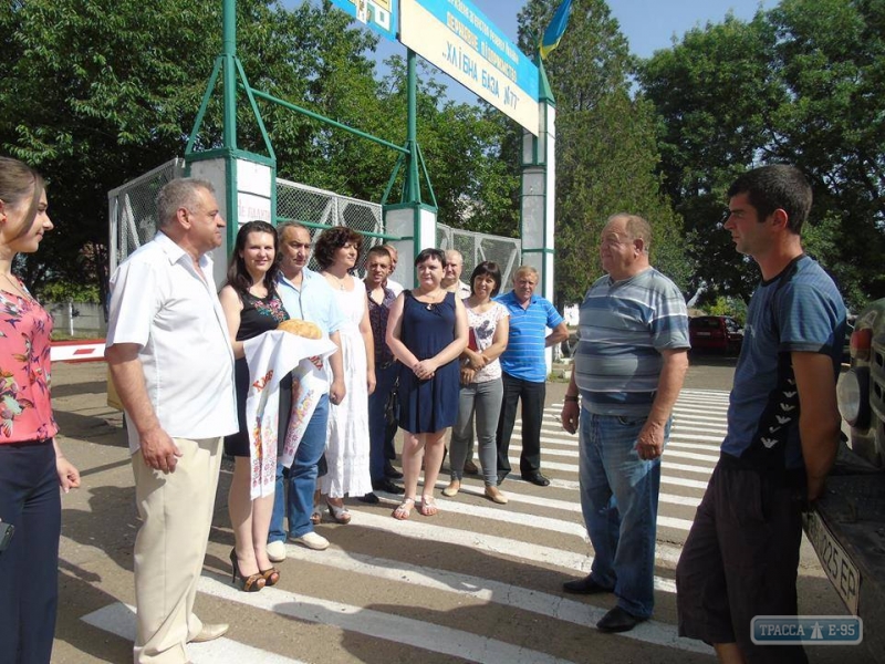 Самый мощный элеватор в Одесской области принял первые 100 тонн зерна нового урожая