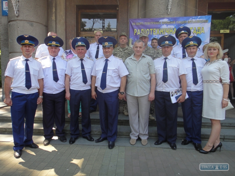 Одесская радиотехническая бригада ПВО отметила 75-ю годовщину со дня основания
