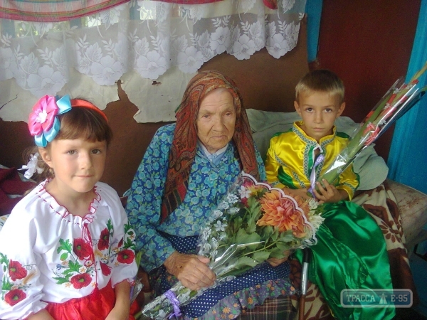 Старейшая жительница северного района Одесщины отметила 107-летие