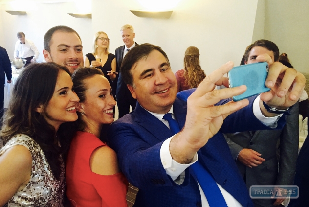 Главу Одесской области Саакашавили наградили в Праге