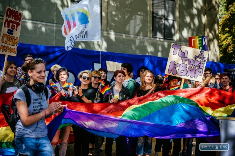 ЛГБТ-марш в Одессе охраняли более 700 полицейских