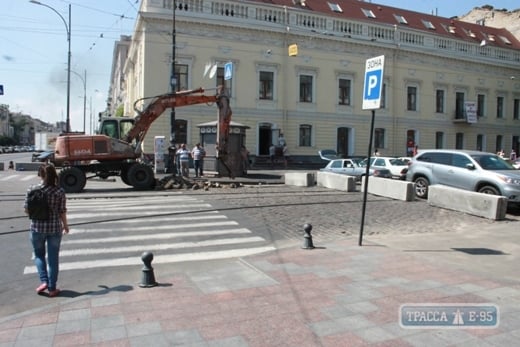 Реконструкция Тираспольской площади началась в Одессе (фото)