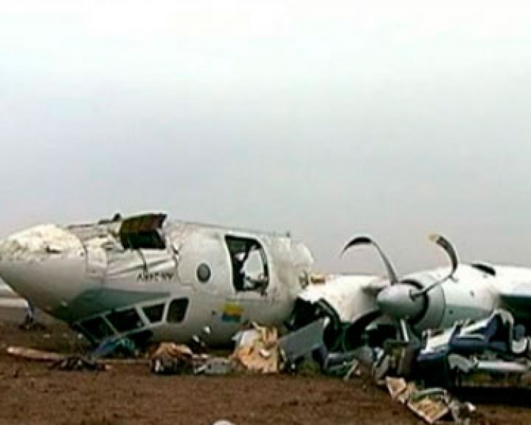 Причиной крушения одесского самолета стала ошибка экипажа 