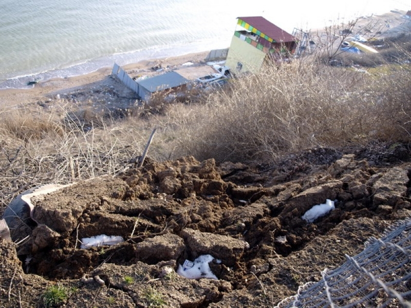 Жители Крыжановки под Одессой жалуются на незаконную застройку прибрежной зоны