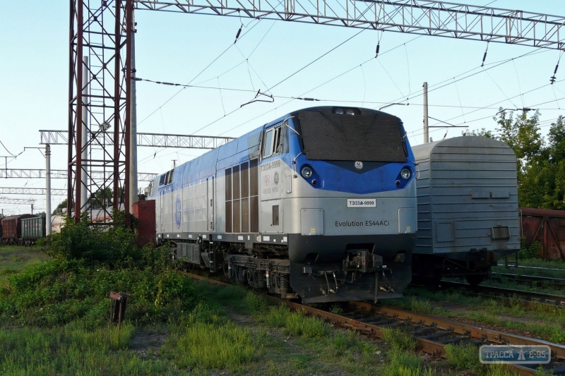 Одесская железная дорога протестирует тепловоз крупной американской компании