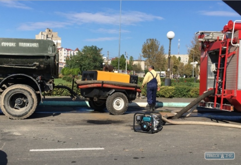 Мэр Черноморска обещает возобновить подачу воды ночью