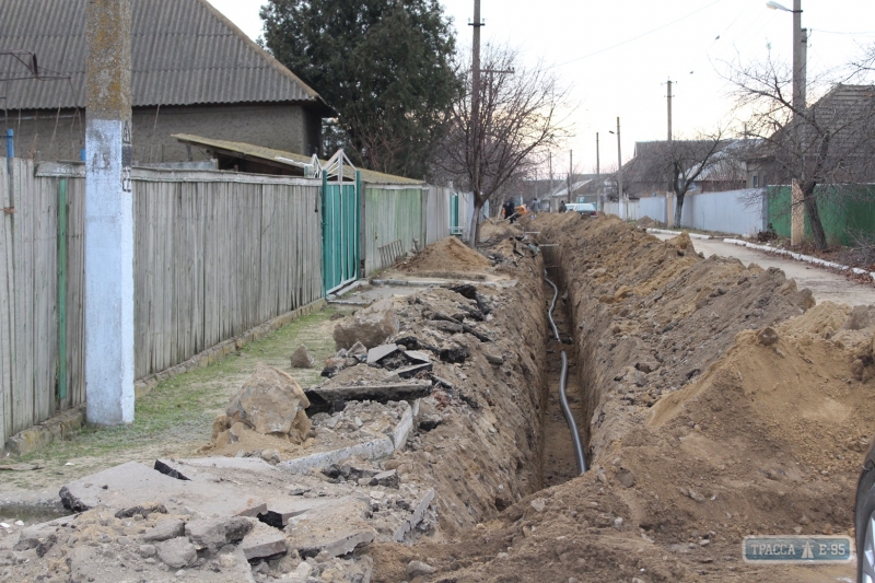 Реконструкция водопровода началась в селе Ренийского района