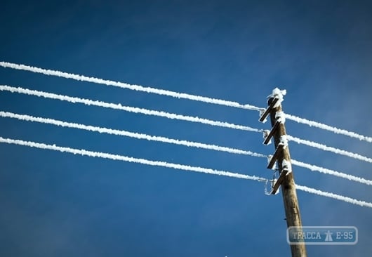 Жители 10 районов Одесской области остались без света из-за снежной бури