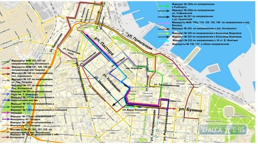 Одесские маршрутки изменят схему движения из-за ремонта на Пересыпи