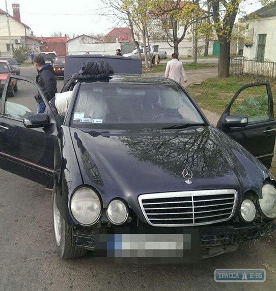 Одесские патрульные с погоней задержали банду воров