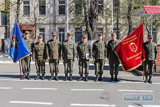 Лучшие одесские нацгвардейцы демобилизовались досрочно