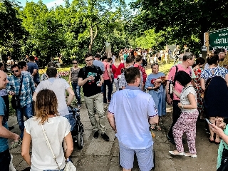 Одесский парк Победы на один день превратился в 12 регионов Грузии (фото)