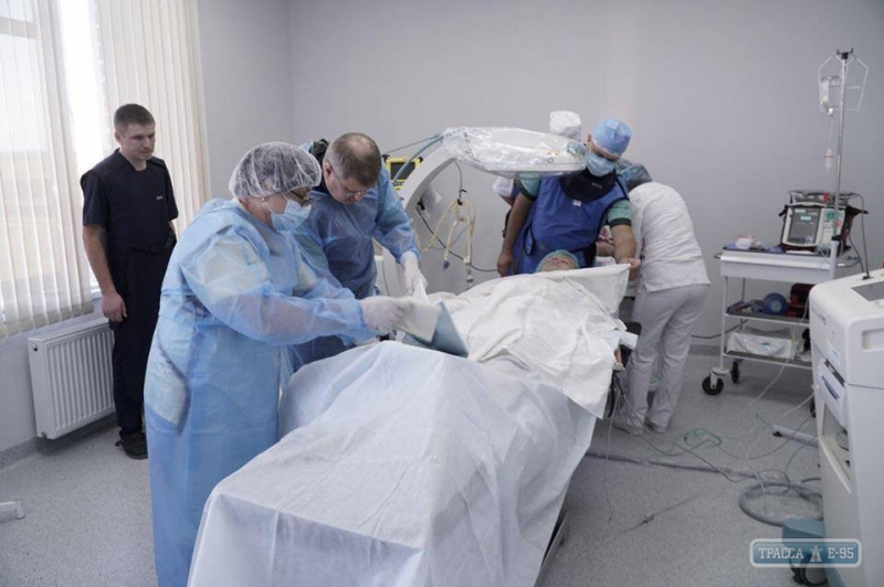 Медики провели операцию на сердце при открытии реперфузионного центра в Балте