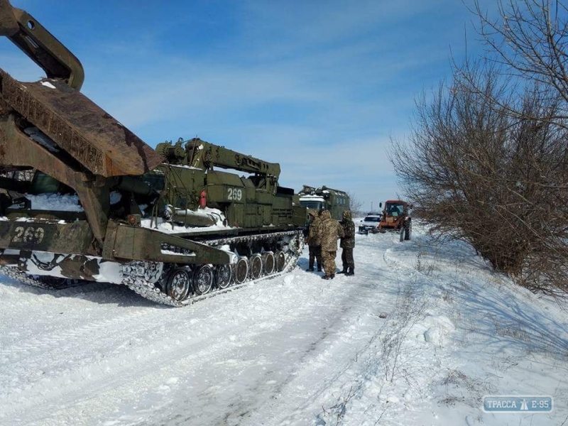 Движение по дорогам Одесской области полностью восстановлено