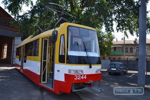 Еще один модернизированный низкопольный трамвай вскоре будет курсировать по Одессе
