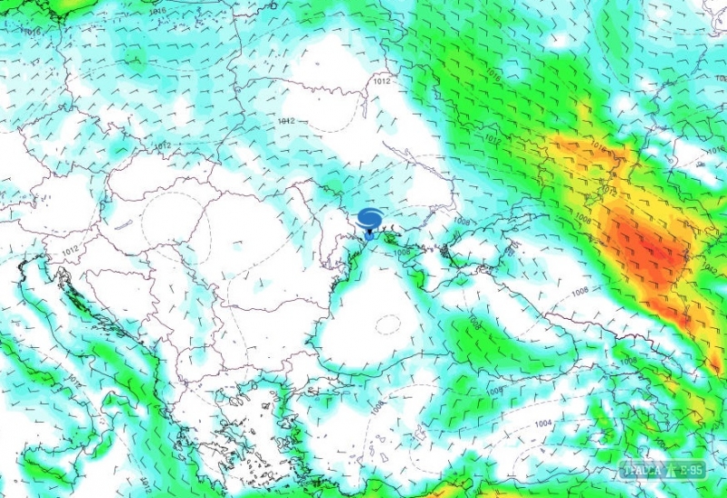 Синоптики прогнозируют штормовой ветер, дожди и грозы в Одесской области