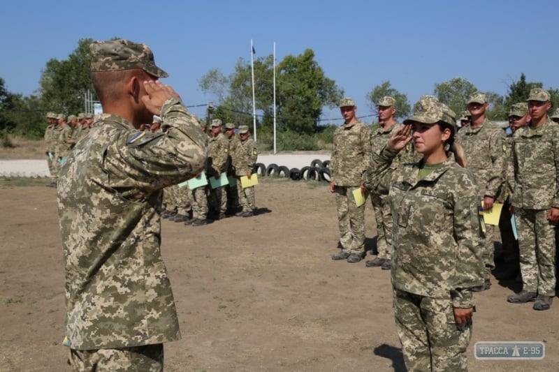 Офицеры запаса прошли курсы переподготовки в одесской Военной академии (фоторепортаж)