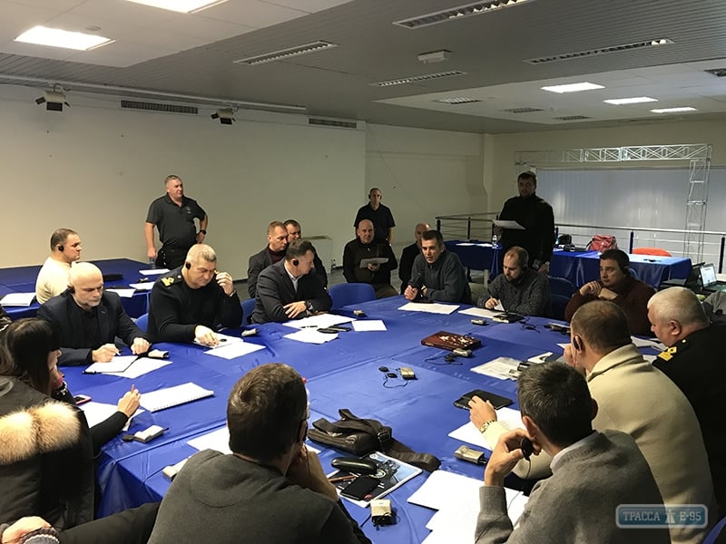 Специалисты Береговой охраны США провели в Одессе обучающий семинар по вопросам безопасности портов