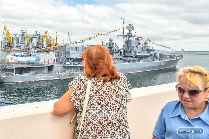 Все корабли ВМС вышли из Одессы в море