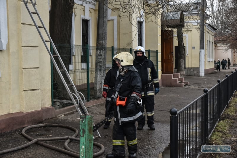 Пожарные спасли из огня двух животных в Одесском зоопарке (фото)