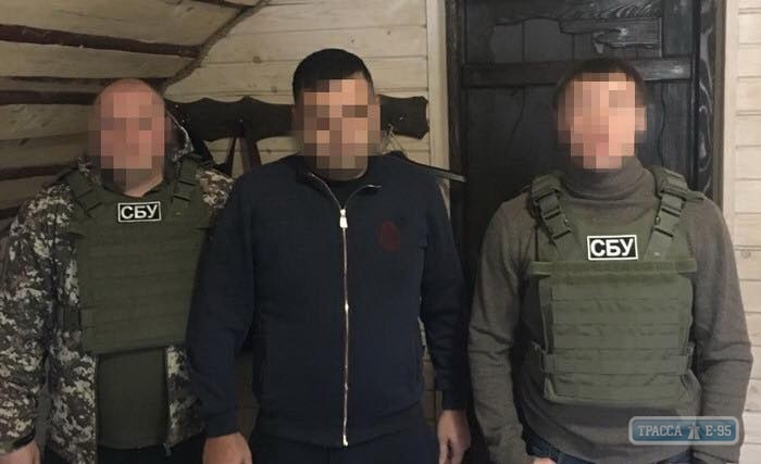 Сотрудники одесского управления СБУ задержали кавказского 