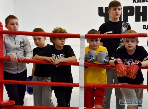 Новый боксерский клуб открылся во Дворце спорта в Одессе