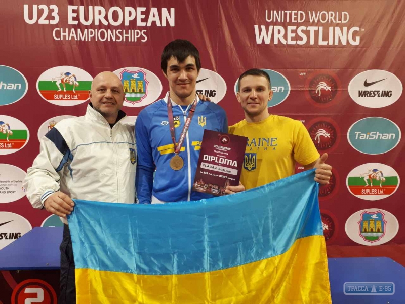 Одессит стал бронзовым призером чемпионата Европы по греко-римской борьбе