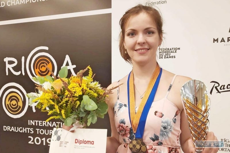 Одесская шашистка стала призером Чемпионата Мира