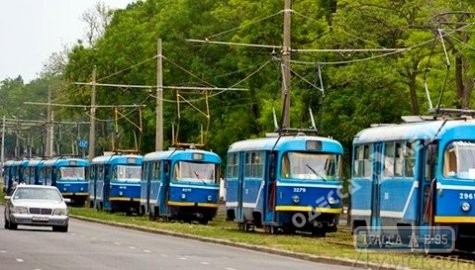 Сбой на электроподстанции привел к остановке десятков трамваев и троллейбусов в Одессе 