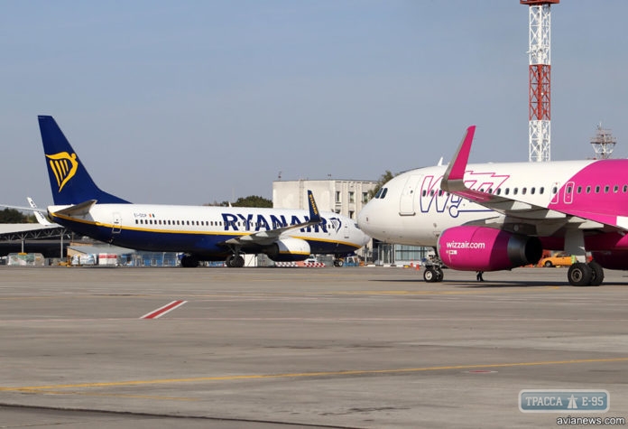 Ryanair предложил одесситам свои услуги вместо Wizz Air 